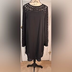 Kaari Blue Elegant Black Dress NWT